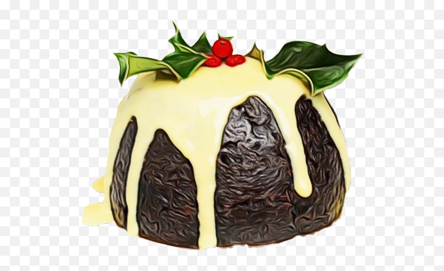 Plum Pudding Png Transparent Mart - Transparent Christmas Pudding,Plum Png