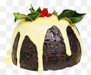 Plum Pudding Png Transparent Mart - Transparent Christmas Pudding,Plum Png