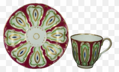 Cup Of Tea Png - 19th Century Samuel Alcock Tea Cup And Saucer