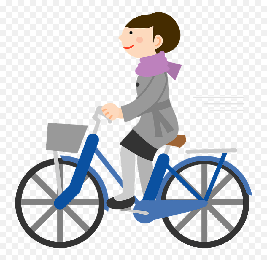 Businesswoman Is Riding A Bicycle Clipart Free Download - Silhouette Cinderella Pumpkin Carriage Cinderella Carriage Outline Png,Bicycle Rider Png