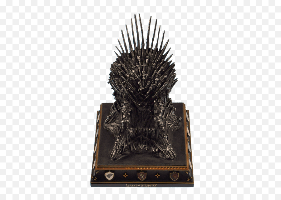 Noble Collection Iron Throne Bookend - Trono De Game Of Thrones Png,Iron Throne Png