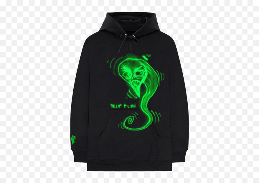 The Billie Eilish Style A Hoodie For Weird - Kid Krow Hoodie Png,Billie Eilish Png