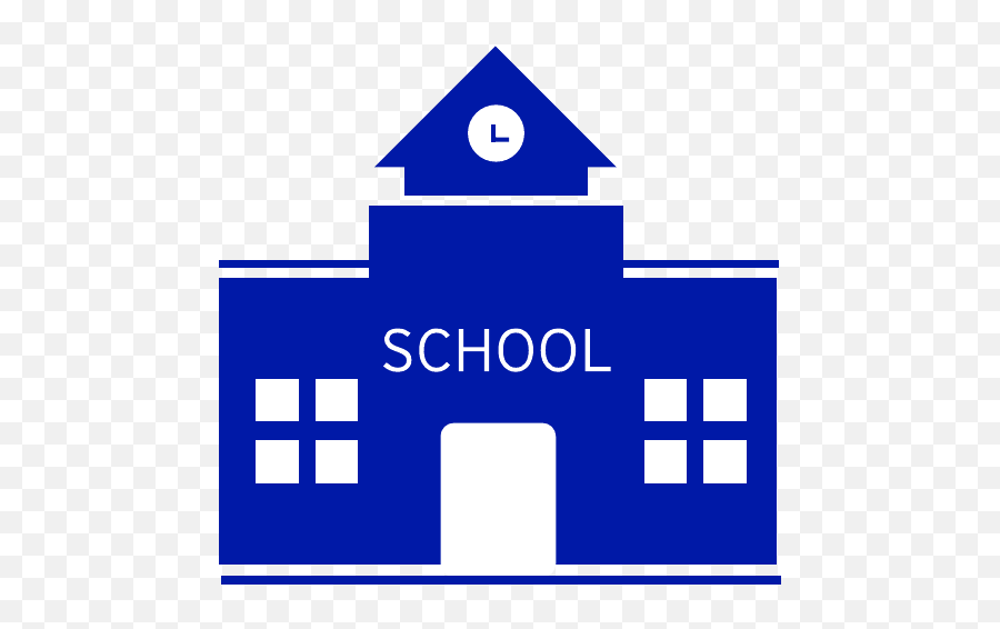 School Icon - Police Station Symbol In A Map Png,School Icon Png