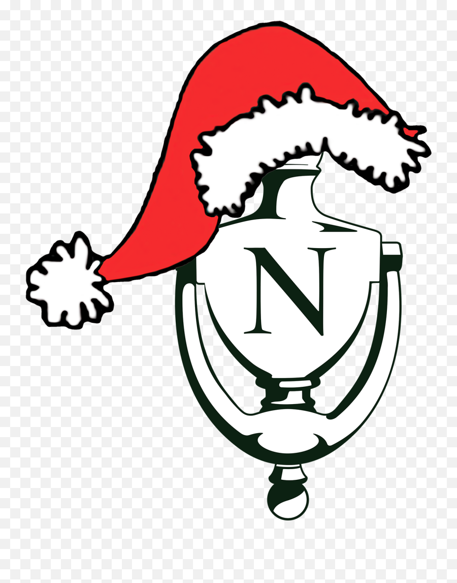 Neumann Realty To The North Pole With Love Personalized - Santa Hat Clipart Png,North Pole Png
