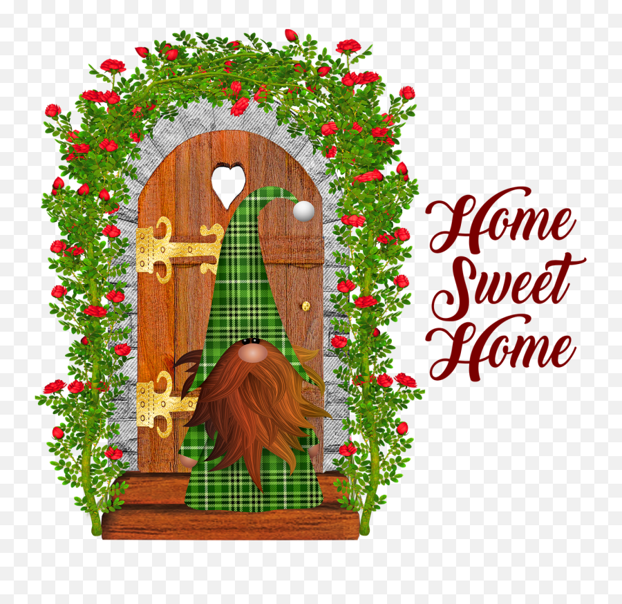 Fairy Door Gnome Home Sweet - Free Image On Pixabay For Holiday Png,Home Sweet Home Png