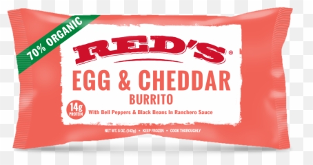 Download Egg U0026 Cheddar Burrito - Reds All Natural Chipotle All Natural Png,Chipotle Burrito Png