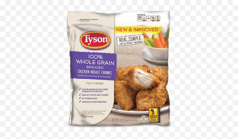 The Healthiest Frozen Chicken Nuggets According To - Tyson Foods Png,Chicken Nugget Transparent