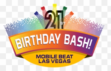 21st Birthday Logo Png Transparent - Las Vegas 21st Birthday Png,Birthday Bash Png