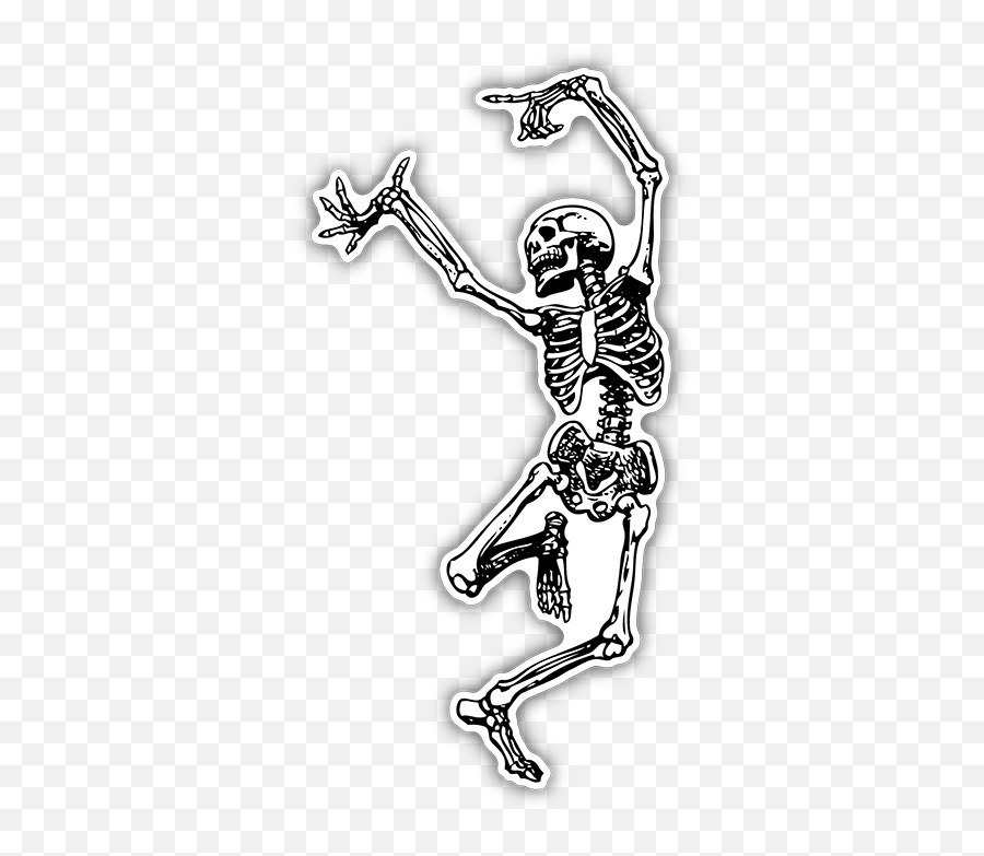 Dancing Skeleton Vector Png Download - Grateful Dead Dancing Skeleton,Dancing Skeleton Png