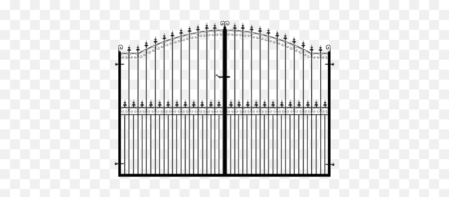 Metal Driveway Gates Wrought Iron Driveways - Metal Gate Designs Png,Gate Png