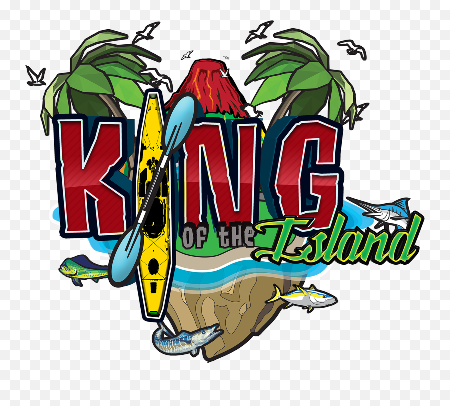 Islandmapkayak Fishing Tournament - Fiction Png,King Island Logo