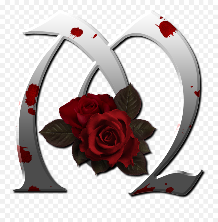 Rosas Rojas - Letter M With Roses Png,Rosas Rojas Png