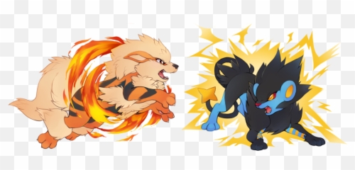 Feline - Pokemons Arcanine E Luxray Png,Luxray Png