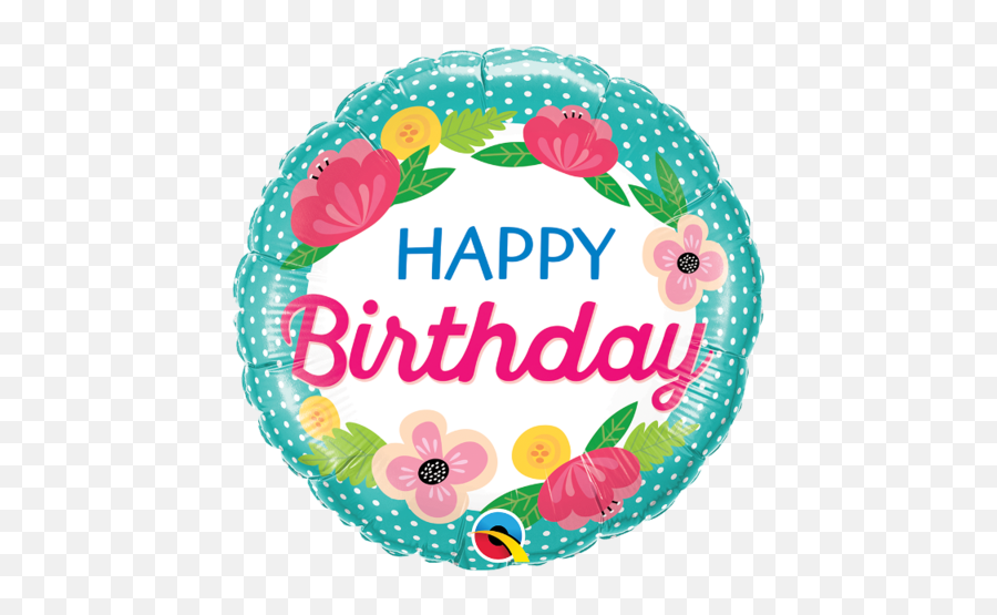 Party Emoji - Happy Birthday Flowers Balloons Transparent Hapoy Birtgday Flowers And Balloons Png,Party Emoji Transparent