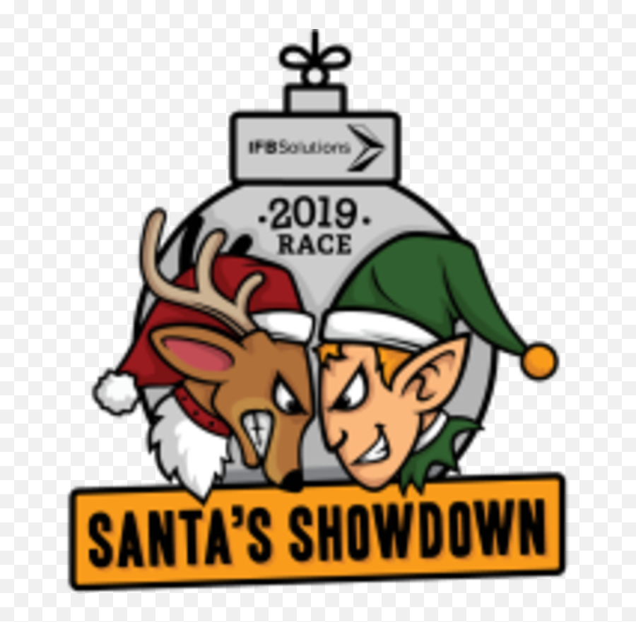 Santau0027s Showdown Race Reindeer Vs Elves 25 Mile - Happy Png,Lowes Foods Logo
