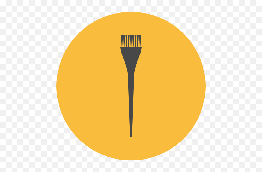 Beauty Hair Salon Grooming Dye Brush Icon - Hair Dye Brush Logo Png,Hair Brush Icon