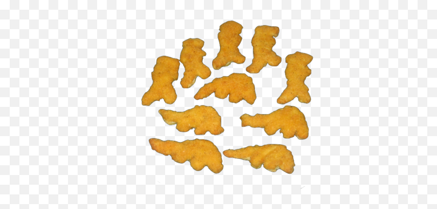 My Favorite Foods - Dinosaur Chicken Nuggets Png,Chicken Nuggets Png