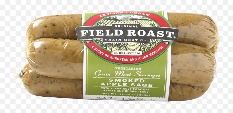 Smoked Apple Sage Sausage - Good Food Scorecard Field Roast Vegan Sausage Png,Sausage Transparent