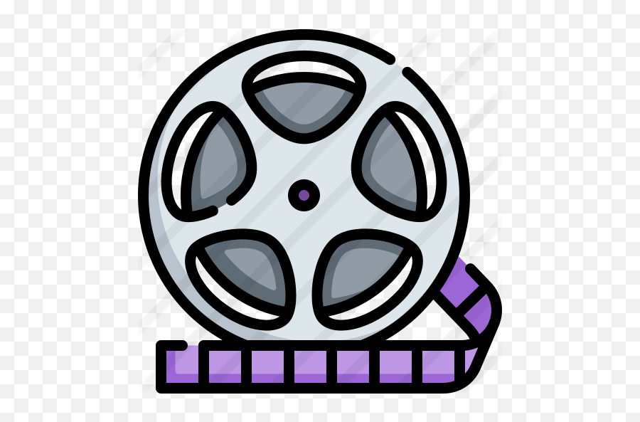 Film Reel - Dot Png,Movie Reel Flat Icon