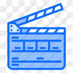 Clapper - Free cinema icons Horizontal png