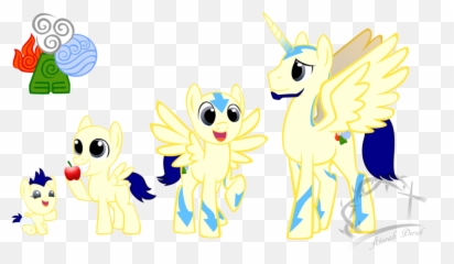 Avatar The Last Airbender As Mlp - Aang Clipart Full Size Aang Png,Aang Png