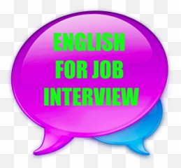 English For Job Interview - Language png