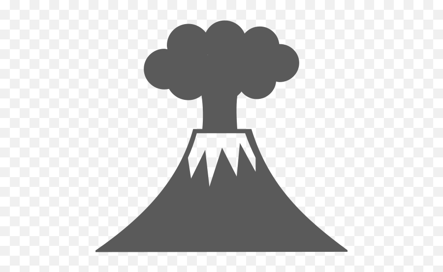 Volcano Mountain Free Icon Of Libre Svg Icons - Volcano Png,Volcano Icon Png