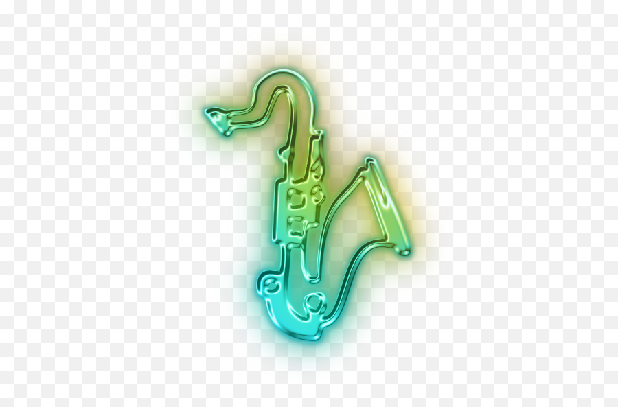 Neoneffect Freetoedit 251169748031212 By Bladeaks1 - Neon Saxophone Png,Sax Icon