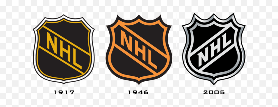 Evolution Of The Nhl Logo - National Hockey League 1917 Language Png,Nhl Icon