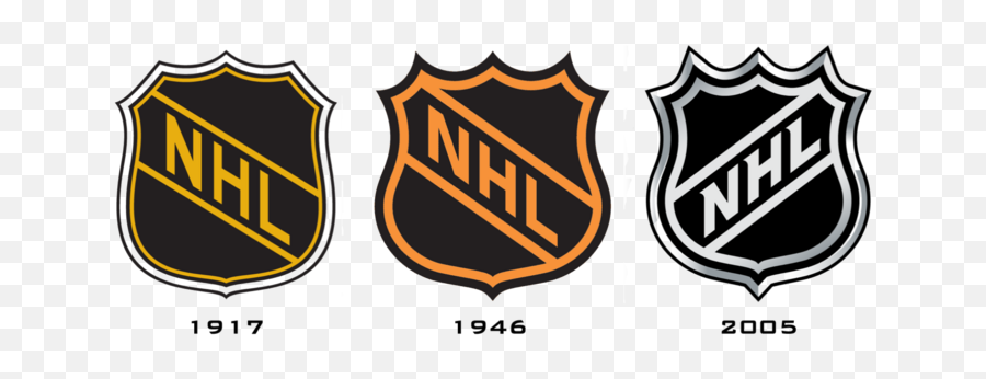 Evolution Of The Nhl Logo - National Hockey League 1917 Language Png ...