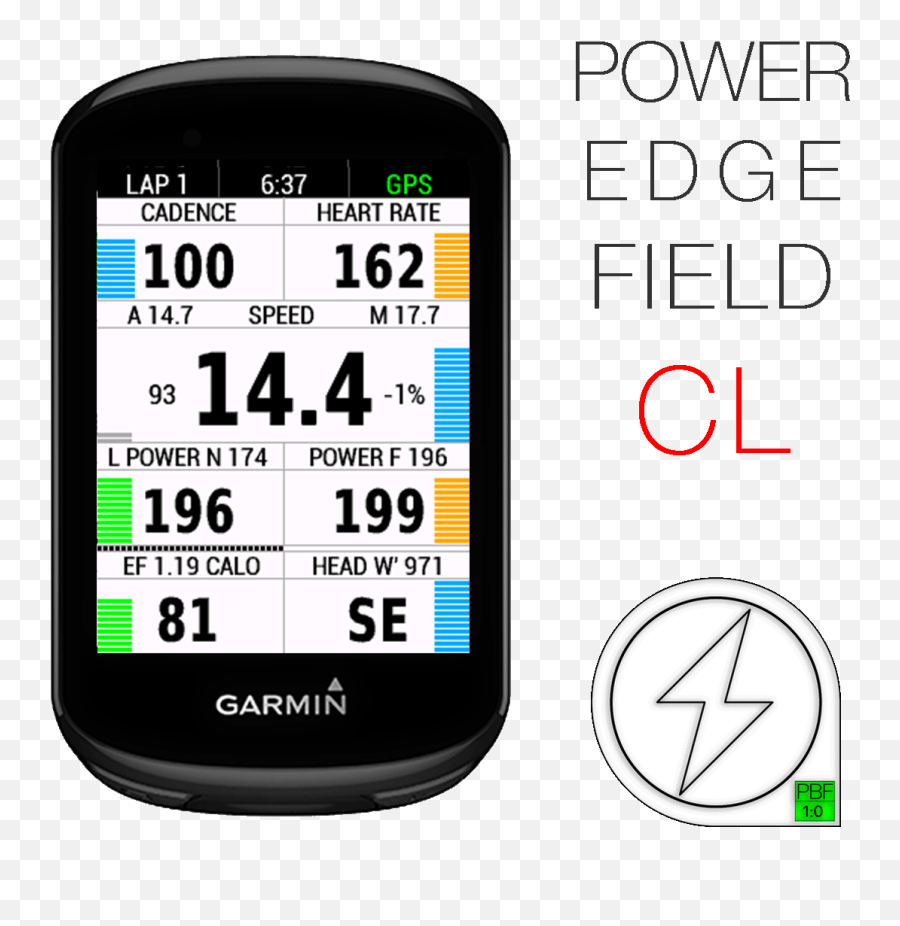 Power Edge Field Cl Garmin Connect Iq - Papryczki 5 Png,Icon Of Electric Meter