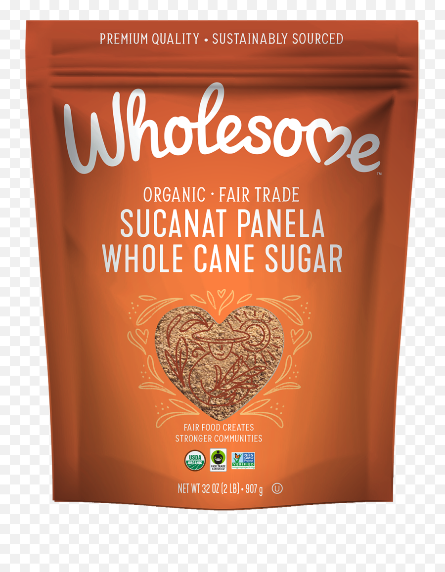 Organic Fair Trade Sucanat Panela Whole Cane Sugar - Superfood Png,Sweet Icon Change