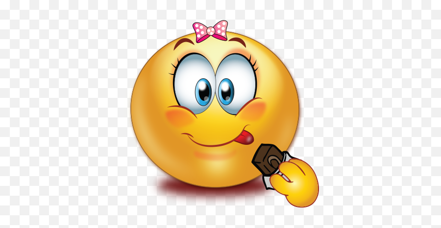 Eating Chocolate Emoji - Party Hard Emoji Png,Facebook Emoticon Icon