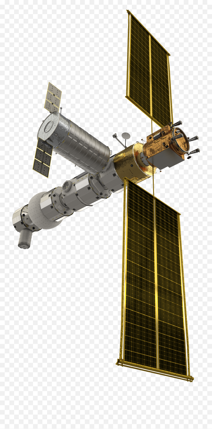 Esa - Gateway Solar Arrays U2013 Transparent Background Satellite Png,Space Background Png