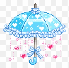 2 - parts Wattpad Kawaii Blue Pixel Art Png