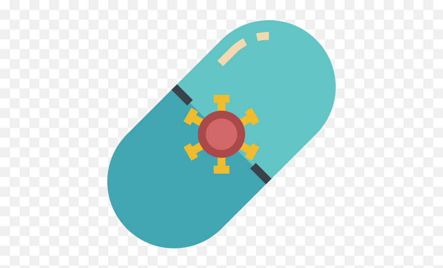 Capsule Icon Pill Virus Antivirus Medical - Vertical Png,Antivirus Icon