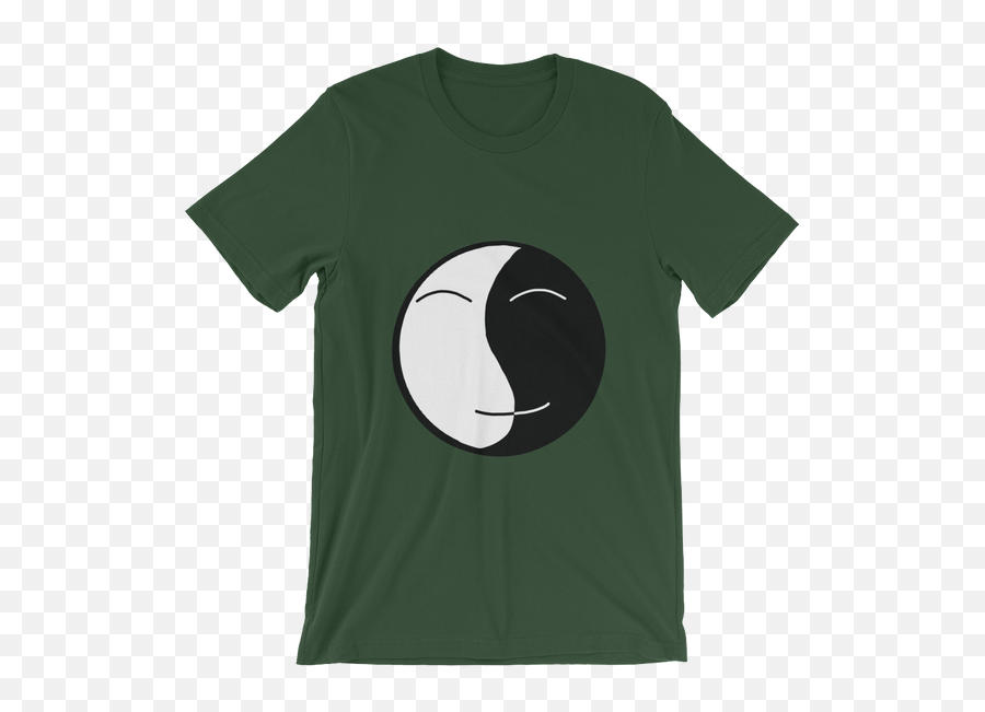 Yin Yang Smiley 2 Unisex T - Shirt Rayspect Short Sleeve Png,Thundercats Icon