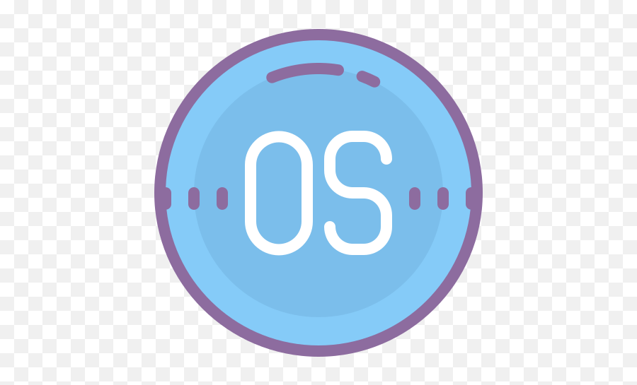 Operating System Icon In Cute Color Style - Dot Png,Phone System Icon