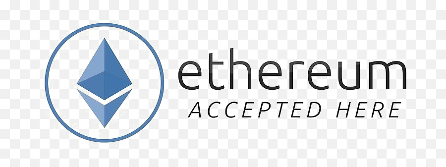 Ethereum Accepted Here Free Download Png All - Bitcoin Ethereum Accepted Here,Ethereum Logo Png