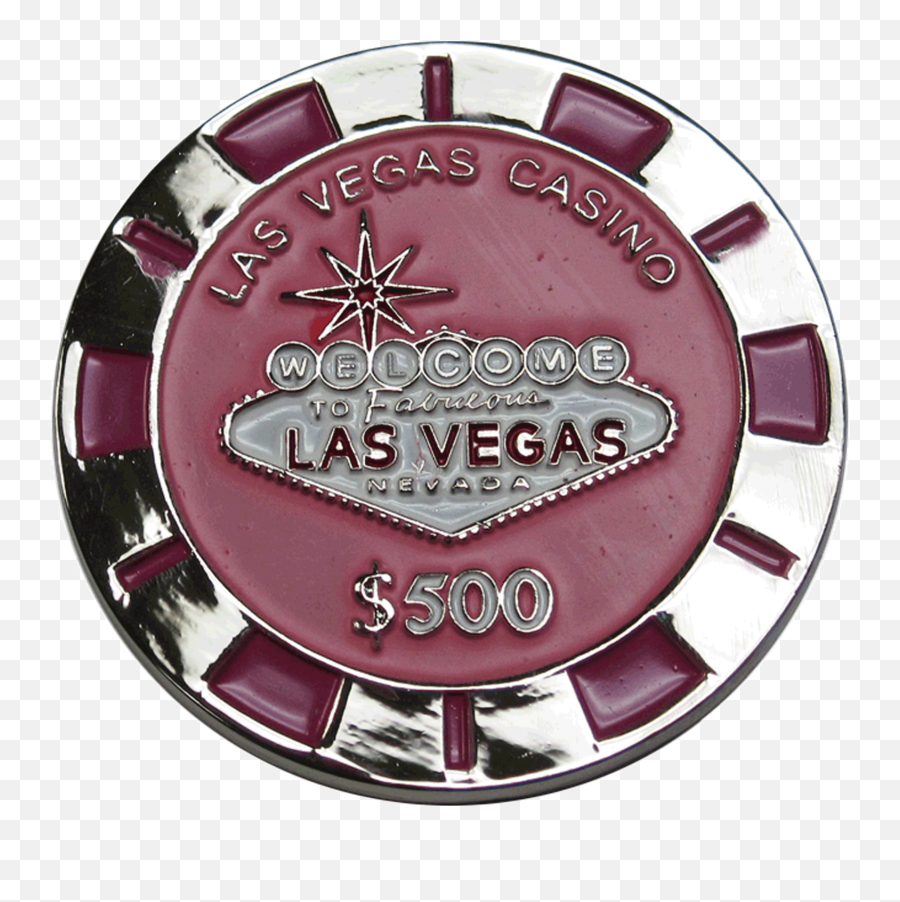 Metal 500 Magnetic Poker Chip - Circle Png,Poker Chip Icon