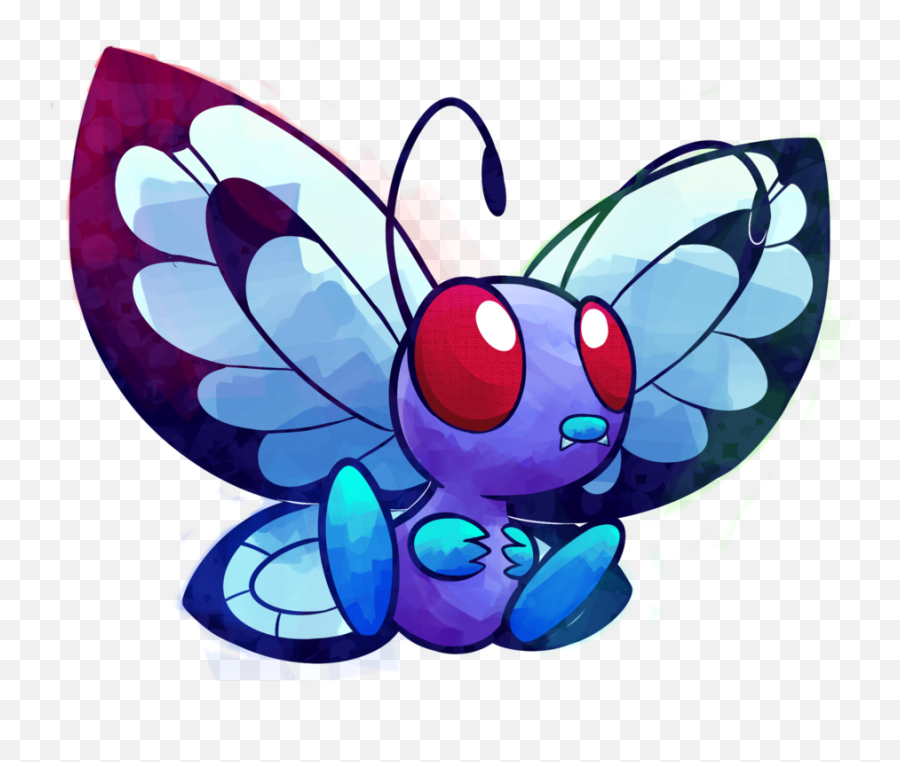 Transparent Png Image - Pokemon Beautiful,Butterfree Png