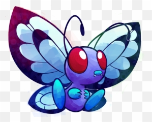 Transparent Png Image - Pokemon Beautiful,Butterfree Png