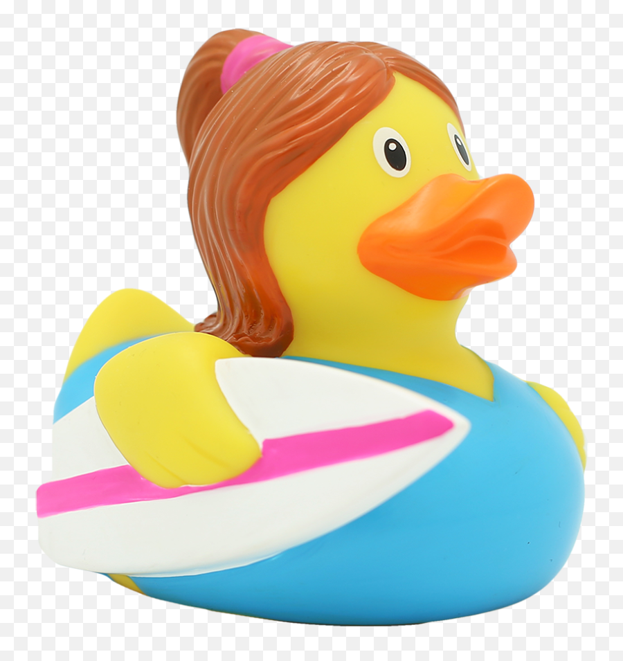 Surfer Girl Rubber Duck By Lilalu - Surfer Rubber Duck Png,Surfer Girl Icon