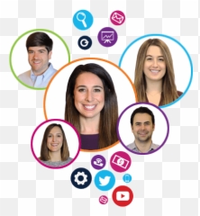 Social Media Marketing Services Management Png