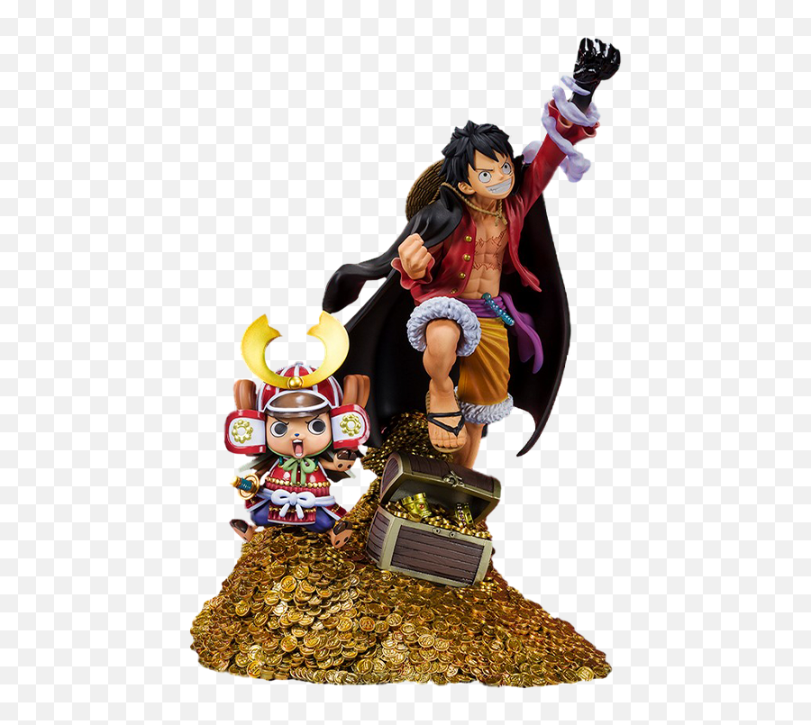 Monkey D Luffy Wt100 Commemorative Eiichiro Oda Illustration Daikaizoku Hyakkei Figure Set Png Icon