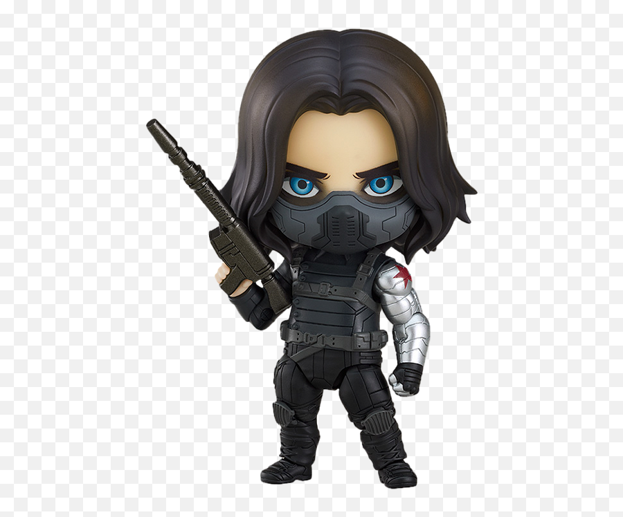 Winter Soldier Dx Nendoroid Collectible Figure Png Tc Icon Rifle