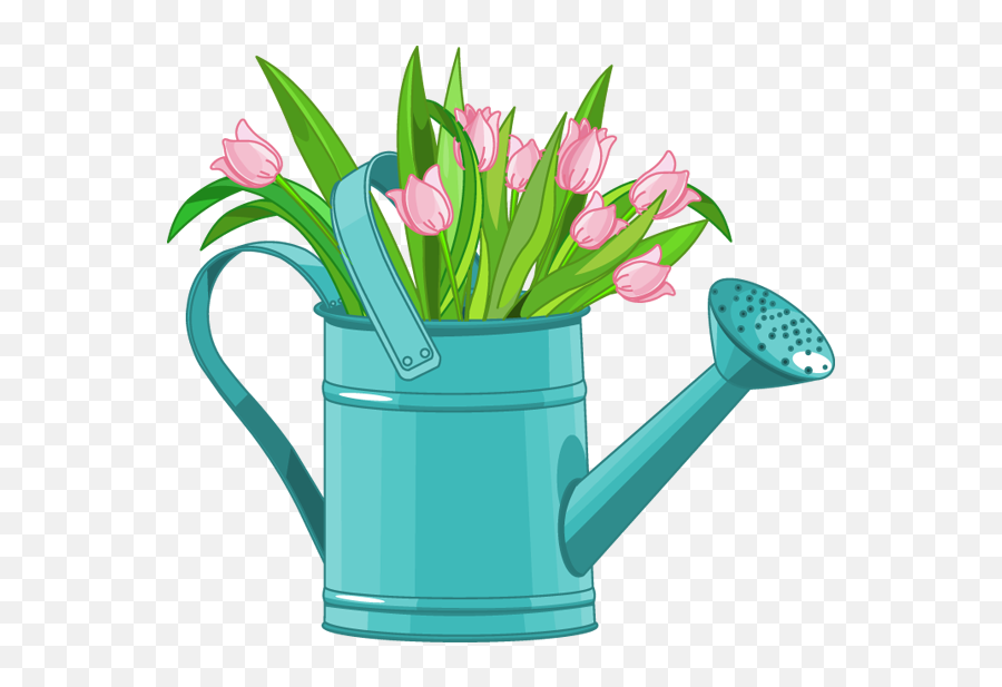 Web Development Clip Art Flower Clipart Garden - Watering Can With Flowers Clipart Png,Flower Clipart Transparent