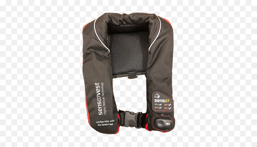 Sens07vest Safety Device For Freediver Spearfisher And Diver - Messenger Bag Png,Vest Png