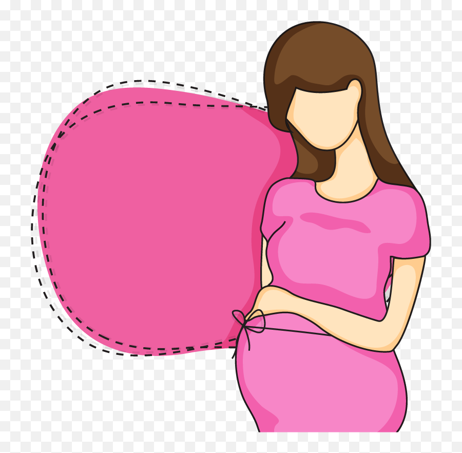 Cartoon Pregnant Women Vector - Gift For Pregnant Lady Png,Pregnant Png -  free transparent png images 