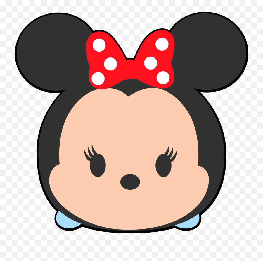Disney Tsum Clipart Minnie Mouse In 2020 - Tsum Tsum Mickey Minnie Png,Moana Clipart Png